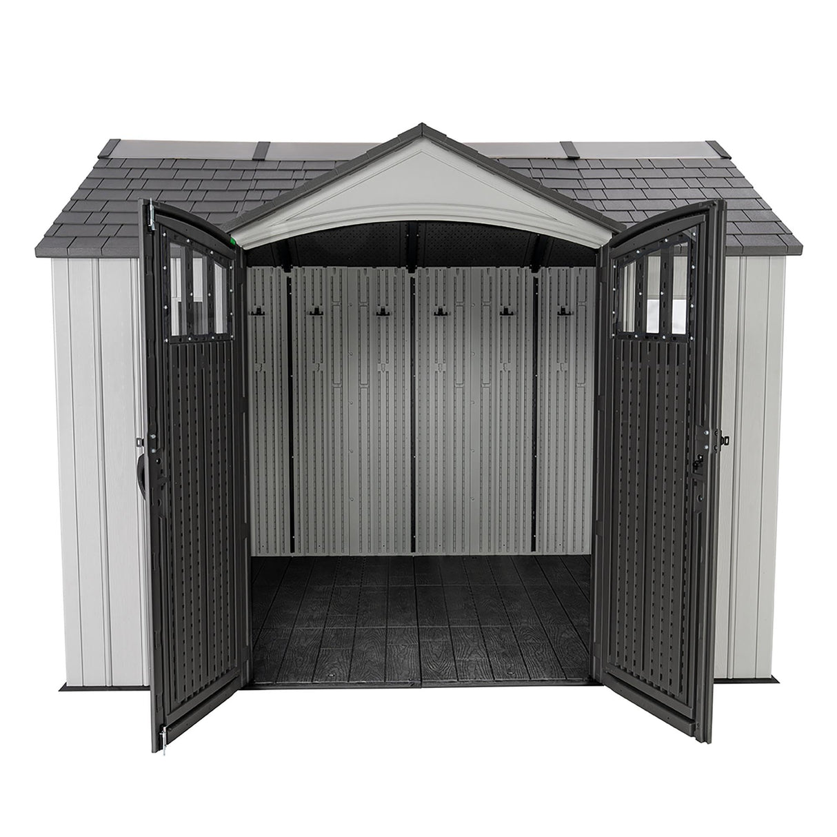 Lifetime Dual Entry Outdoor Storage Shed, 10 x 8 Foot Lifetime