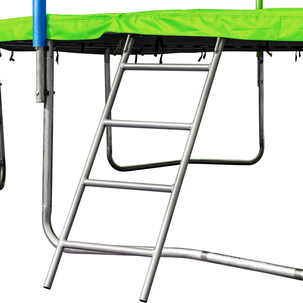 1500 LBS 16FT Outdoor Trampoline for Kids and Adults with Safety Enclosure Net, Basketball Hoop and Ladder (Green) Awlstar