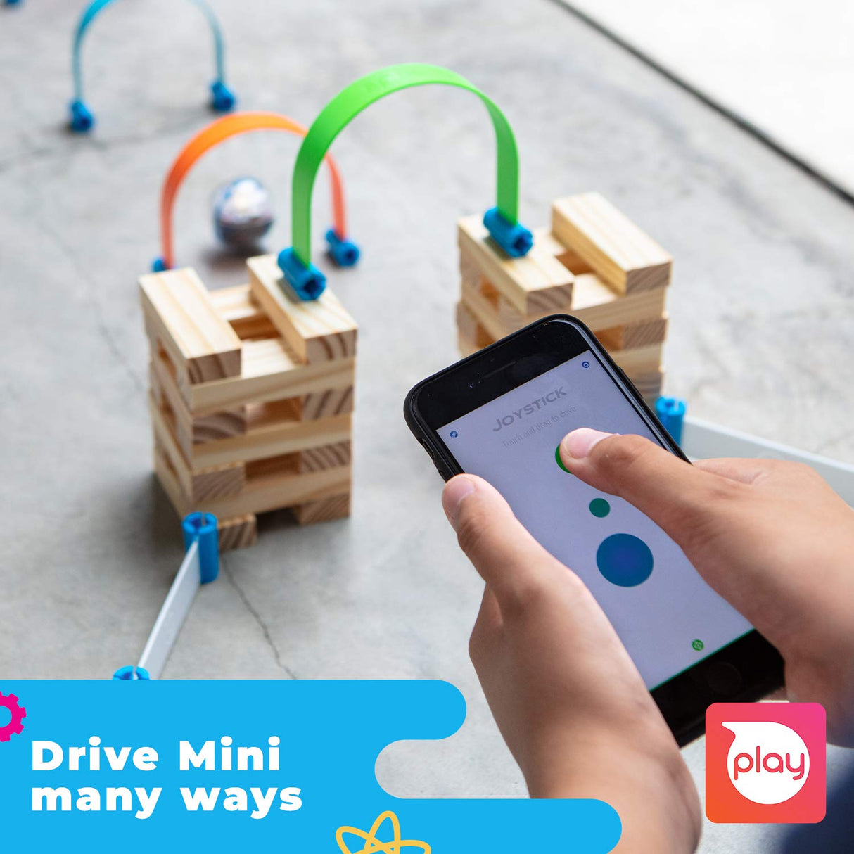 Sphero Mini Activity Kit - App-Enabled Coding Robot - 55 Piece Construction Set & Activity Cards - STEM Educational Toy for Kids - Bluetooth Connectivity - Interactive & Fun Learning for Ages 8+ Sphero