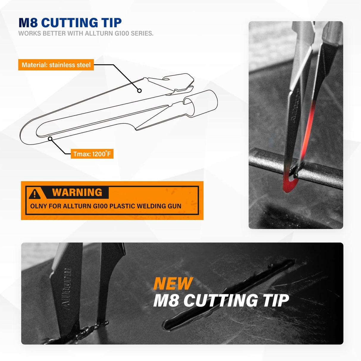 Allturn Upgraded Plastic Welder,Plastic Welding Kit 2 in 1,Hot Stapler Kit,Hot Staples,Plastic Welder Gun,Car Bumper Repair Kit for Most Plastics,Patent Number D970324(Yellow) Allturn