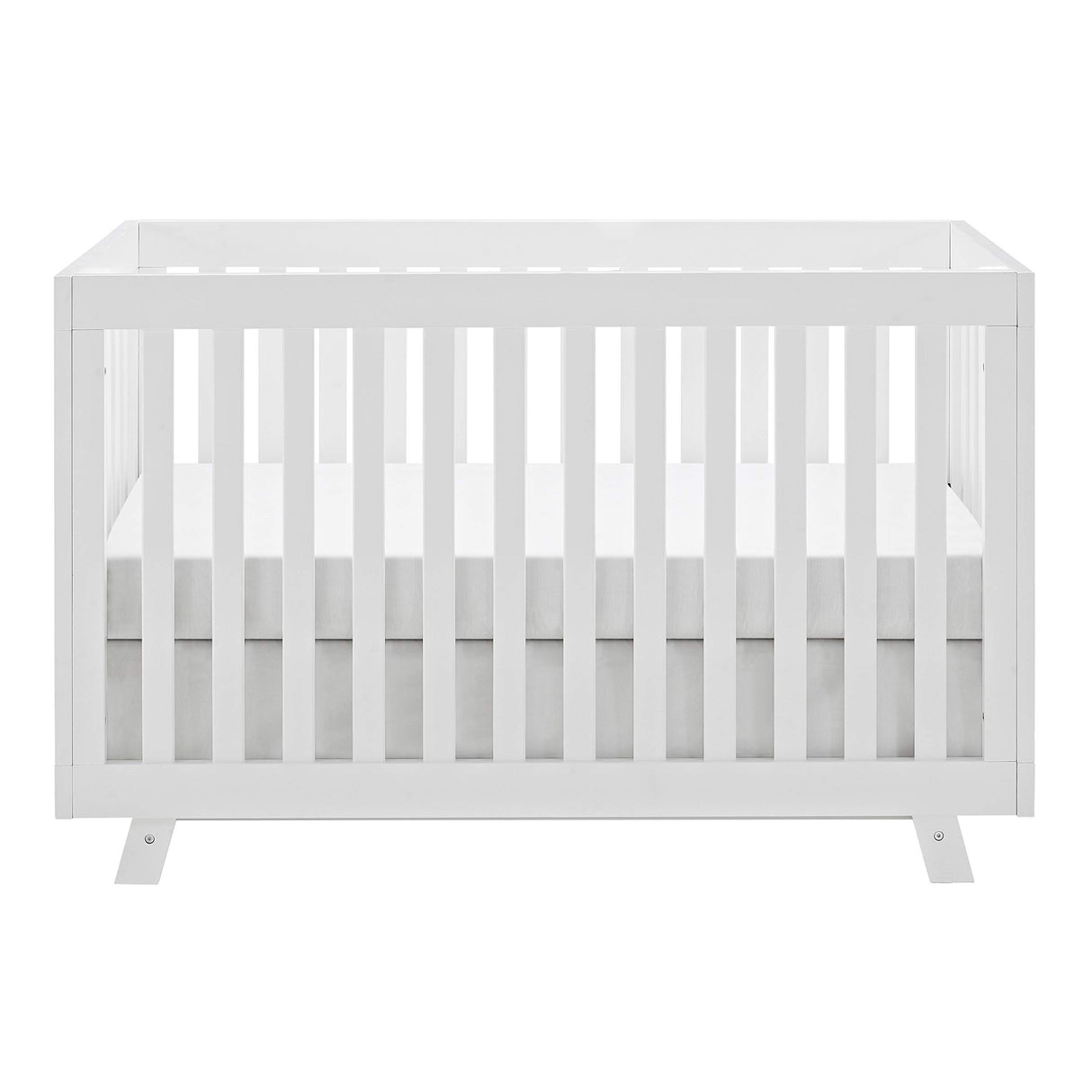 Storkcraft Beckett Convertible Crib (White) – Converts from Baby Crib to Toddler Bed and Daybed, Fits Standard Full-Size Crib Mattress, Adjustable Mattress Support Base Storkcraft
