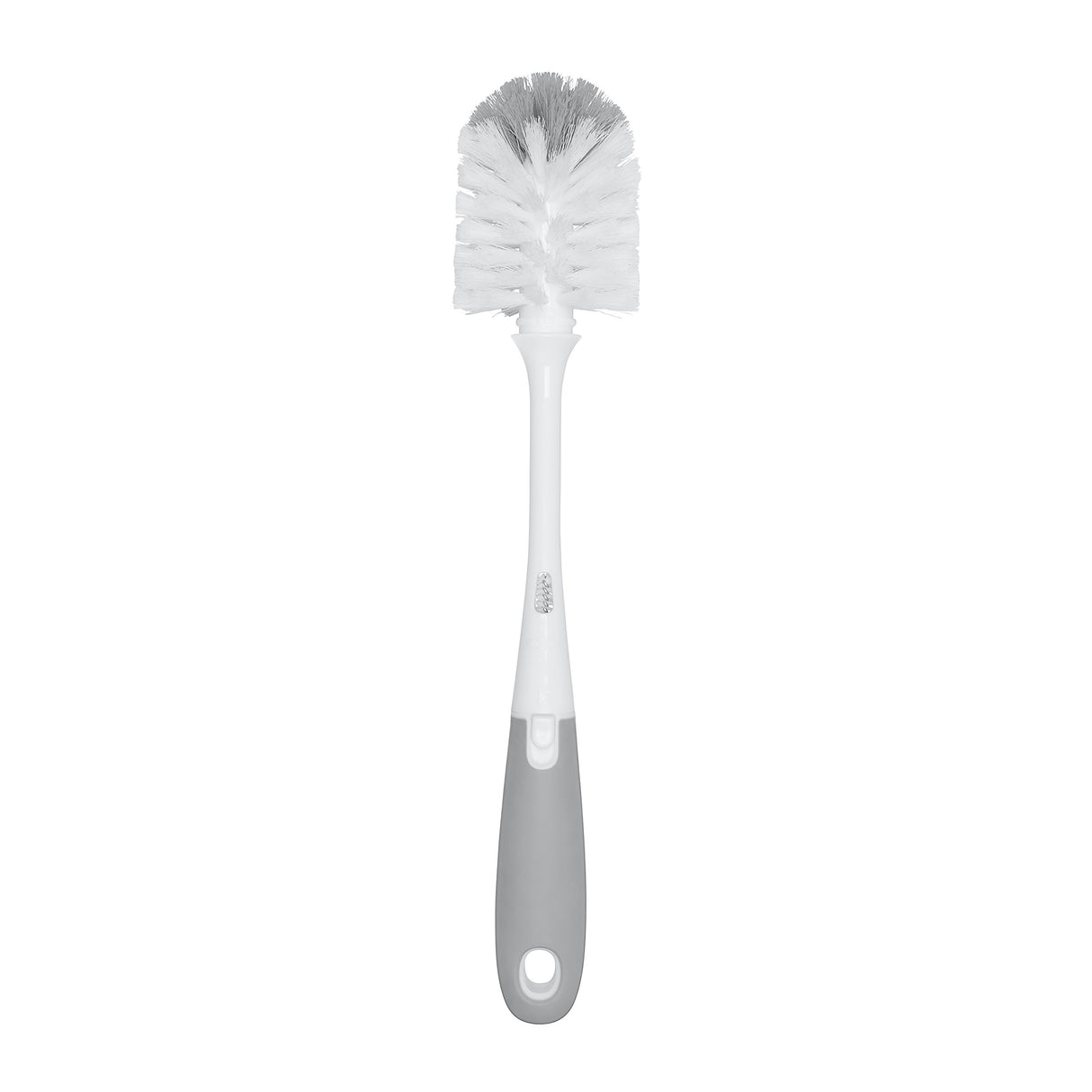 OXO Tot Bottle Brush with Nipple Cleaner, Gray, 1 Count (Pack of 1) OXO