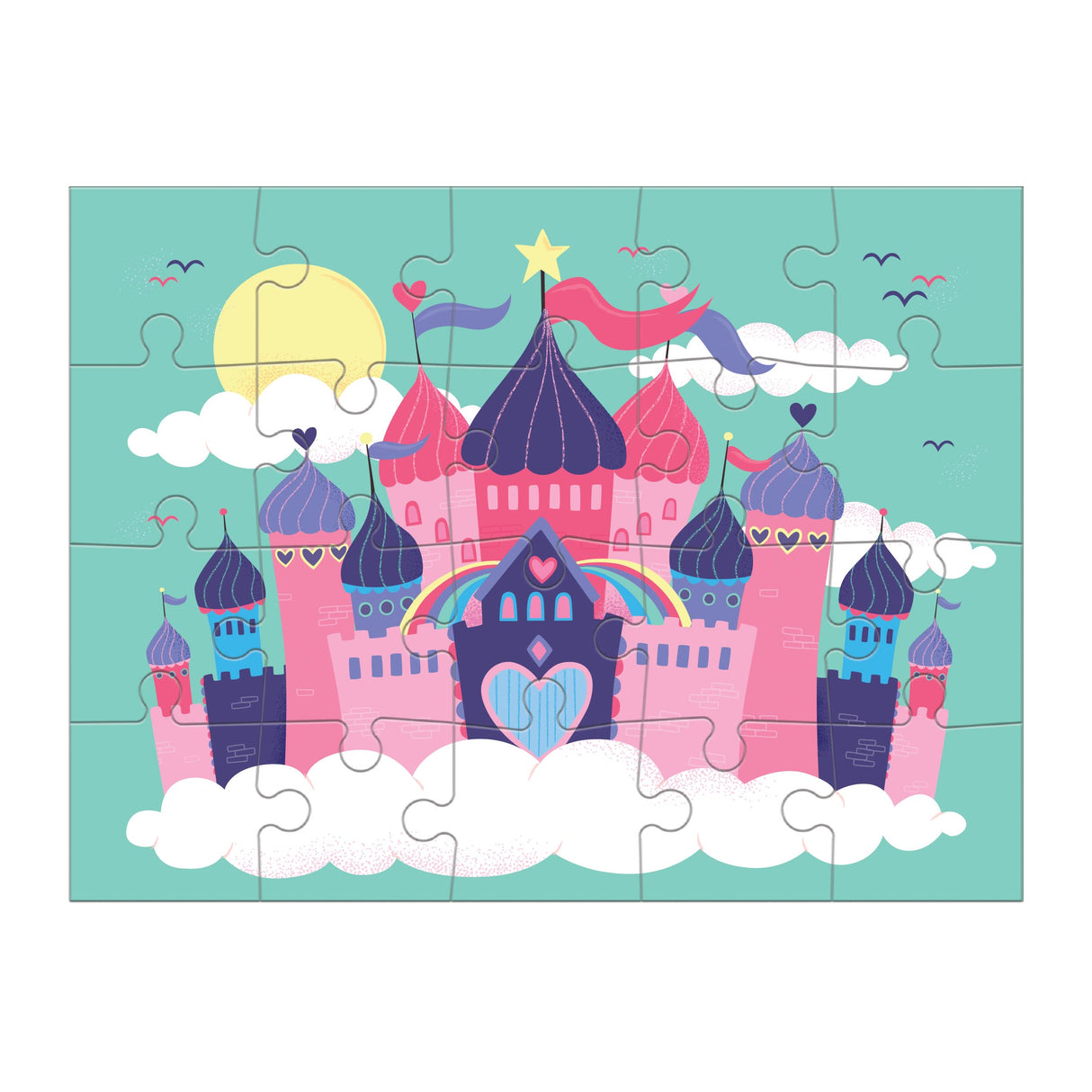 Mudpuppy Unicorn Magic Level Up! Puzzle Set from Mudpuppy, Includes 4 Jigsaw Puzzles with 16 – 28 Pieces, Features Enchanting and Magical Unicorns, Perfect for Ages 3+ Mudpuppy