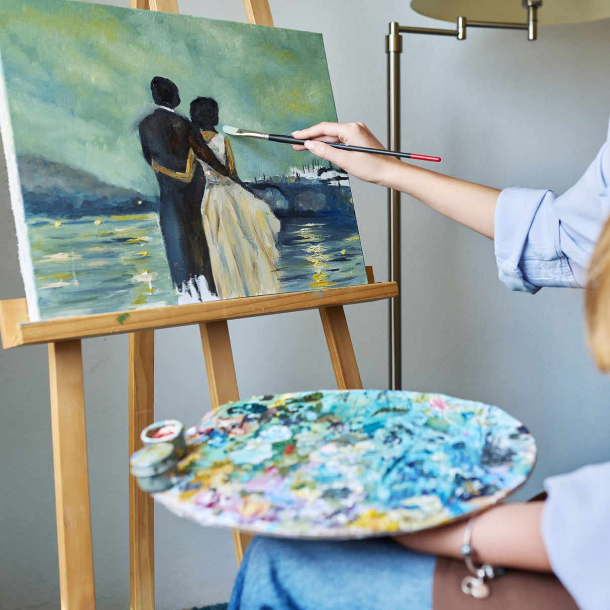 uxcell DIY Canvas Stretcher Bars, 8 x 8 Inch Canvas Frame Wooden Frames Kit Sturdy Stretcher Frames for Oil Paintings Prints Posters uxcell