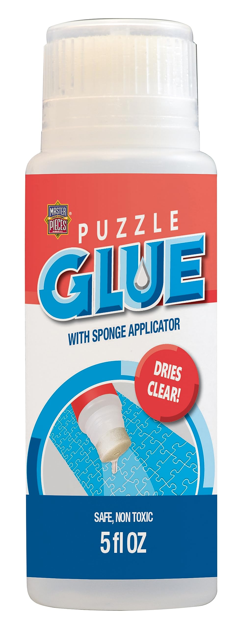 Puzzle Accessories - 5oz Glue with Sponge Applicator Masterpieces