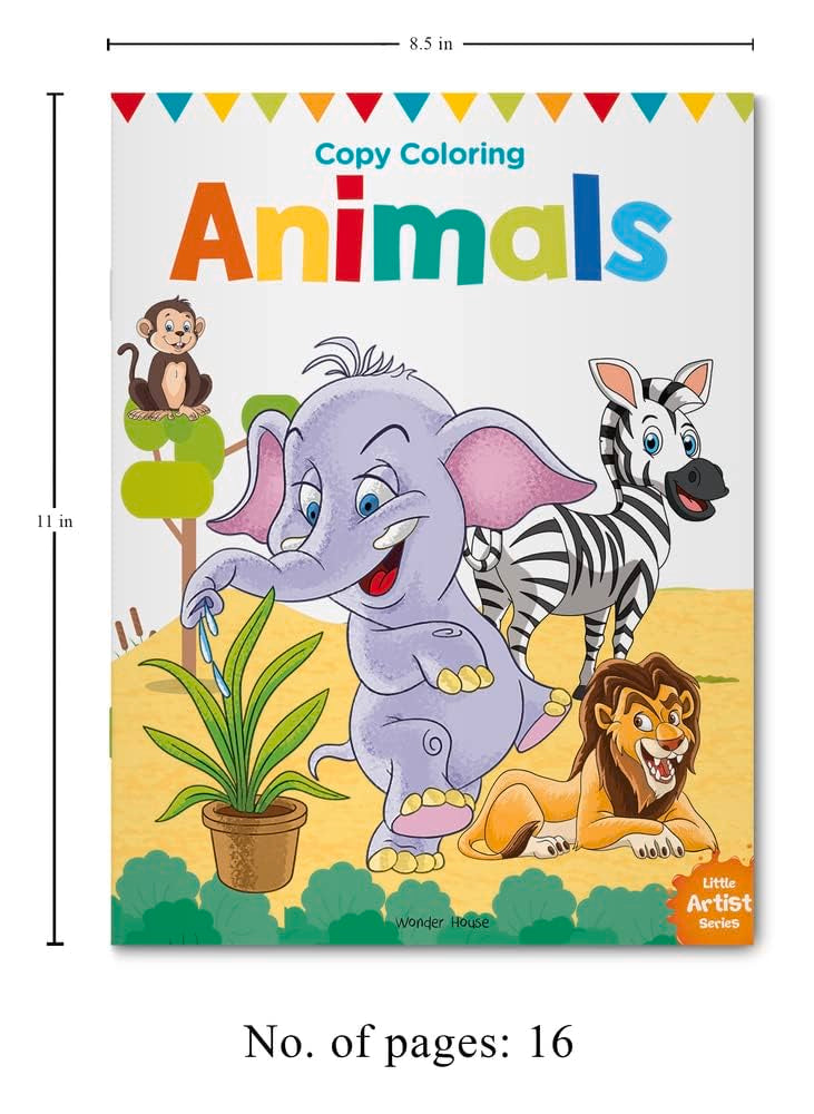 Coloring Books Boxset: Pack of 12 Copy Color Books For Children (Creative Crayons) Wonder House