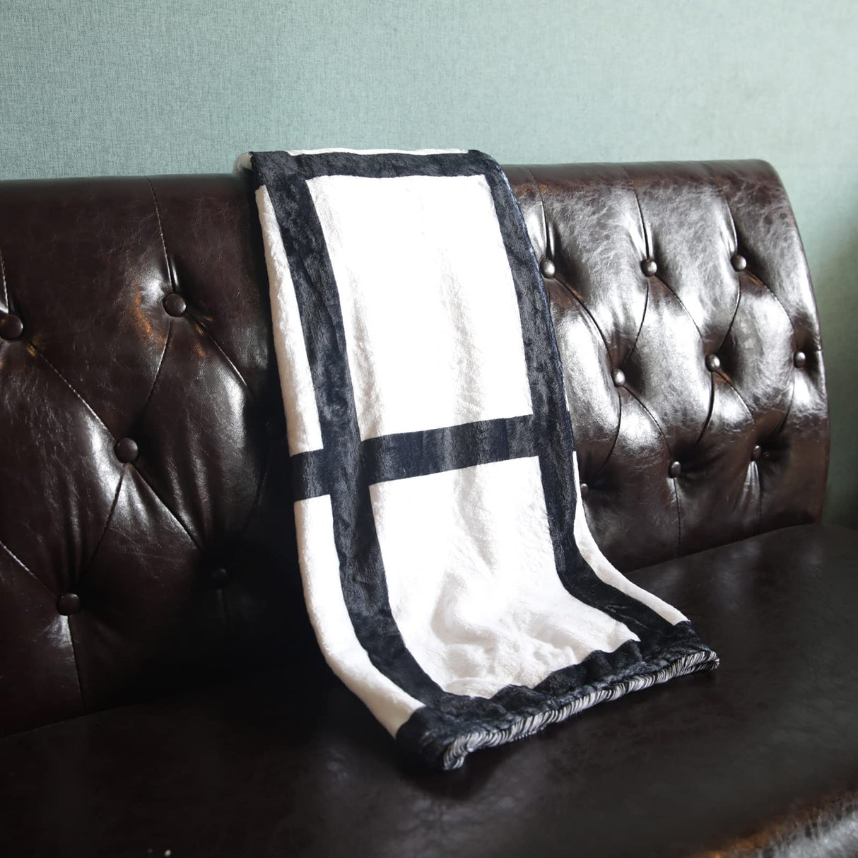 1 Pack Sublimation Blanket Blanks 40"X60" Throw Blankets for Heat Press, Baby Printed Blanket, DIY Custom Personalised Sublimation Photo with 20 Panel GEKIXUTP