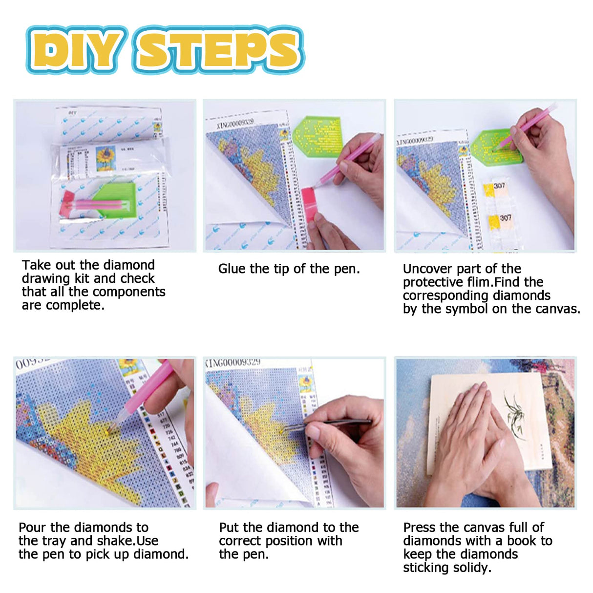 Perycomly Waterfall Landscape Diamond Art Kits for Adults, DIY Fantasy Moon Scenery Diamond Painting Kit for Beginners, 5D Embroidery Craft Kits for Home Decor Gift - 12x16 Inch Perycomly