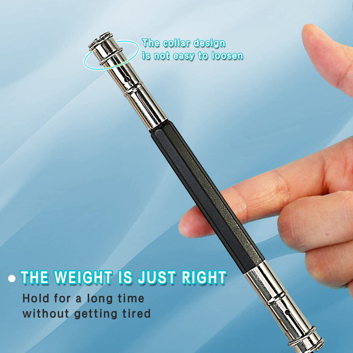 5 Pcs Adjustable Metal Pencil Extender for Artists Pencil Pull Pro Charcoal Holder, Double-ended pen sleeve extender Pencil Lengthener Tool Coupling Device for School Office Sketch Art Writing Hetenoyo