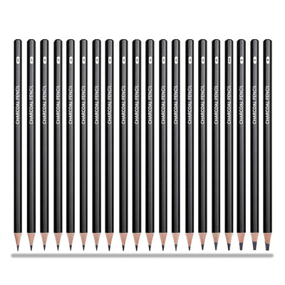 Sketch Charcoal Pencils for Drawing,Art Graphite Blackwing Drawing Pencils for Sketching(20PCS)
