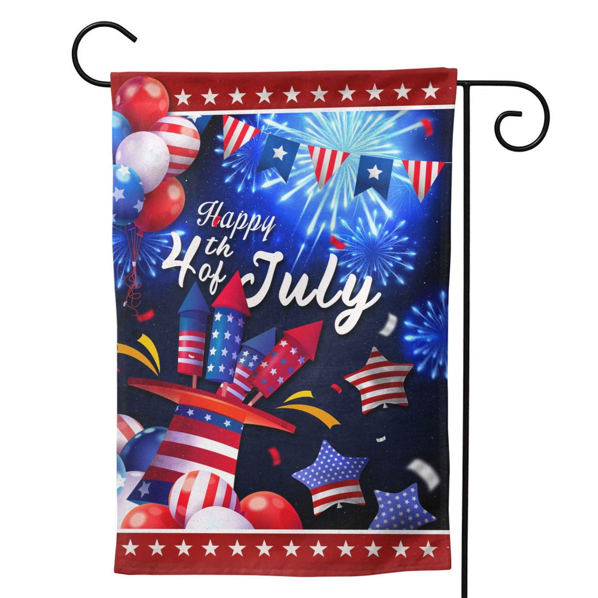 Patriotics 4th of july garden flag independence day Flag Decoration Banner Decor Flags for outside Farmhouse Yard Indoor/Outdoor Gifts 12.5x18 Inch XYSKINO