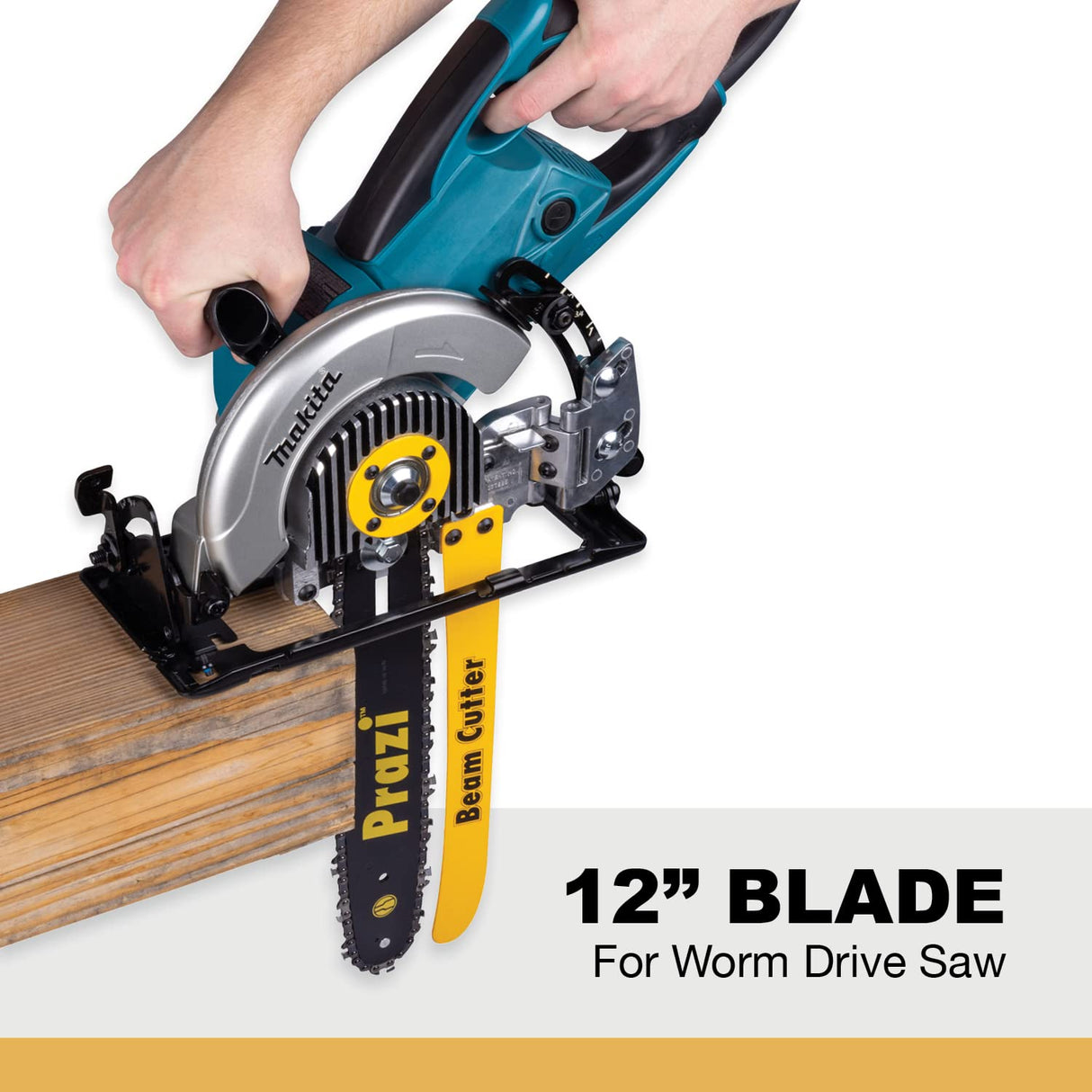 Prazi USA PR-7000 Beam Cutter Blades, Circular Saw Blade Attachment Part, Increase Cutting Power and Capacity, Fits 7.25-inch Saws Prazi USA