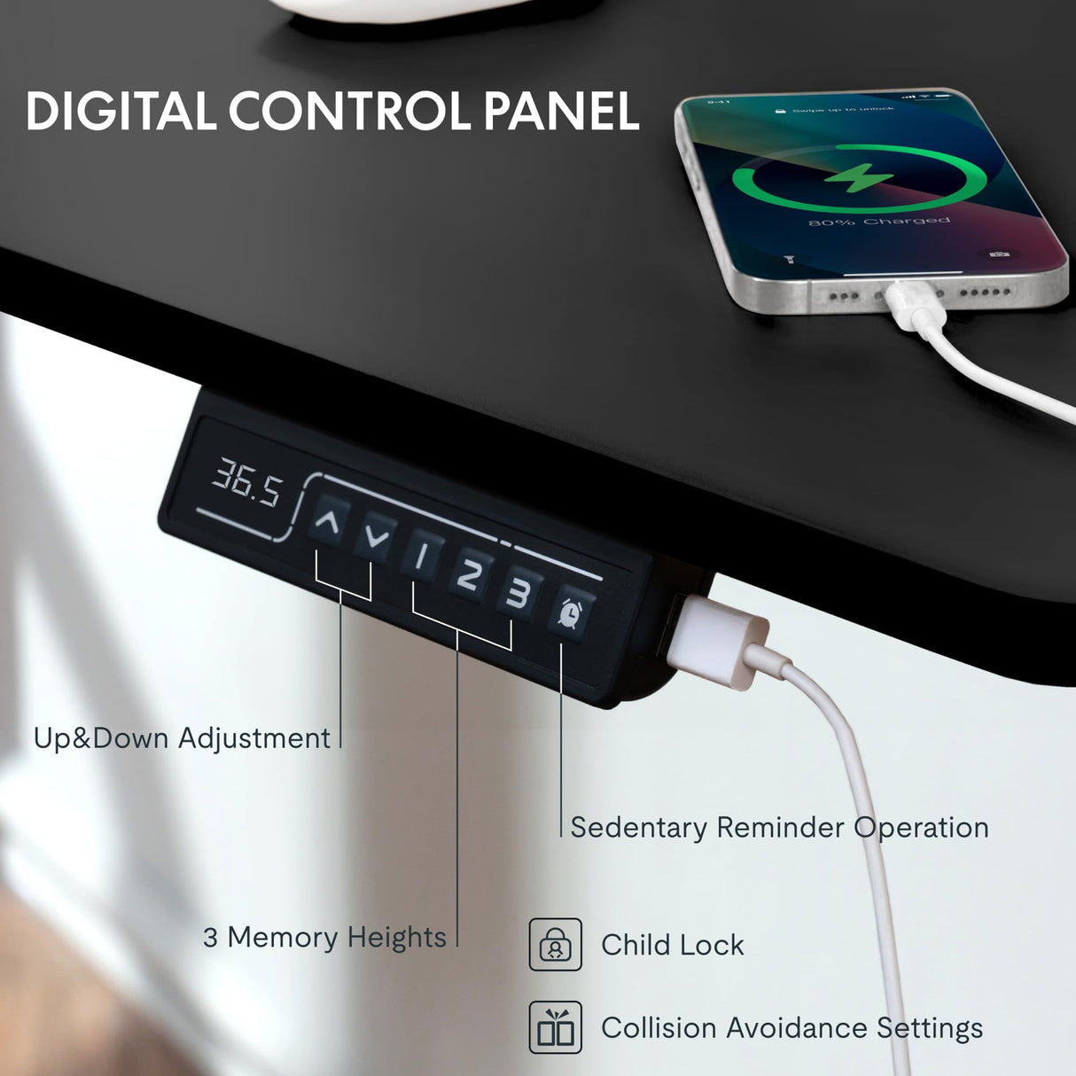 FLEXISPOT 63'' L Shaped Standing Desk with Drawers, Adjustable Height Desk with Shelves, Large Corner Stand Up Desk with Headphone Hooks for Home Office, Black Top+ Black Frame FLEXISPOT