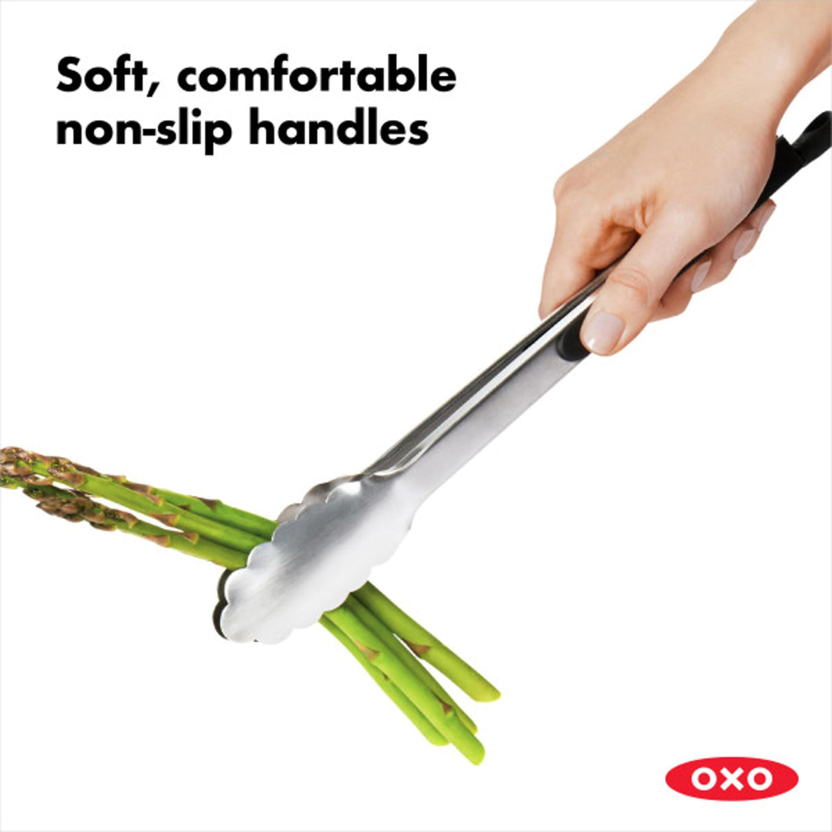 OXO Good Grips 12-Inch Stainless-Steel Locking Tongs OXO