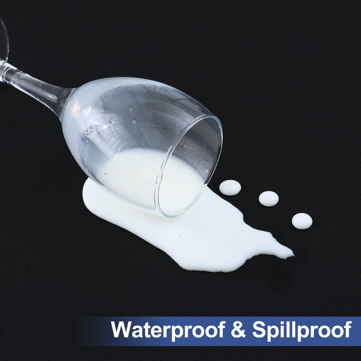 homing 2 Pack Rectangle Table Cloth, Elastic Fitted Fabric Tablecloth Fits for 6 Foot Folding Tables, Washable Table Cover for Picnic, Camping, Indoor & Outdoor (Black, 30" x 72") homing