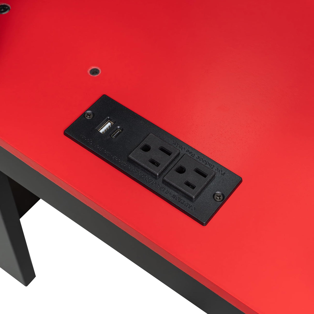 Harper & Bright Designs Gaming Bed, Full Size Gaming Loft Bed with Height-Adjustable Desk, Wardrobe, Ample Storage Space and RGB Light, Red Harper & Bright Designs