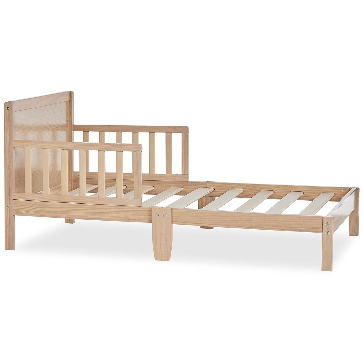 Dream On Me 648-VOAK Brookside Toddler Bed, 53x29x28 Inch (Pack of 1), Vintage White Oak Dream On Me