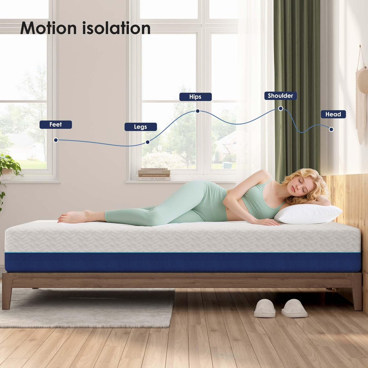 Full Size Mattress, 8 Inch Gel Memory Foam Mattress in a Box, Fiberglass Free Medium Firm Mattresses for Pressure & Pain Relief, Soft and Comfortable (8 Inch Full) MTSVMP