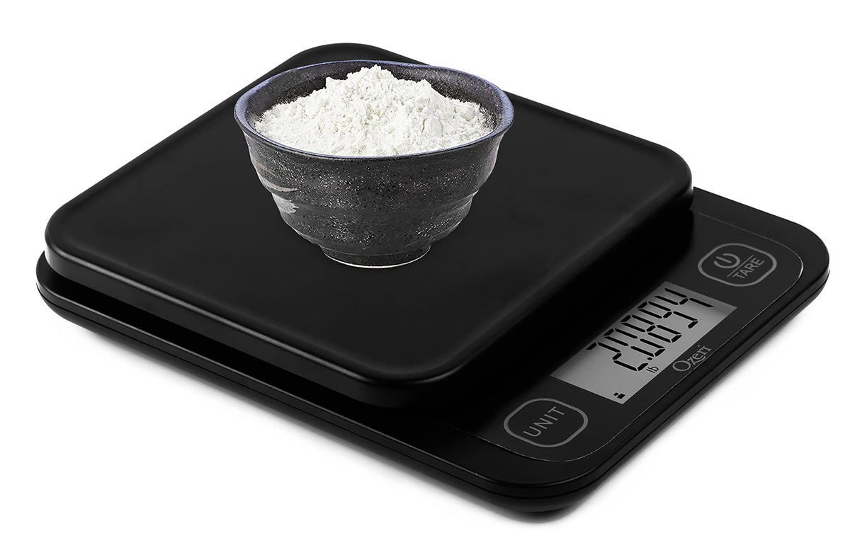 Ozeri Garden and Kitchen Scale II, with 0.1 g (0.005 oz) 420 Variable Graduation Technology Ozeri
