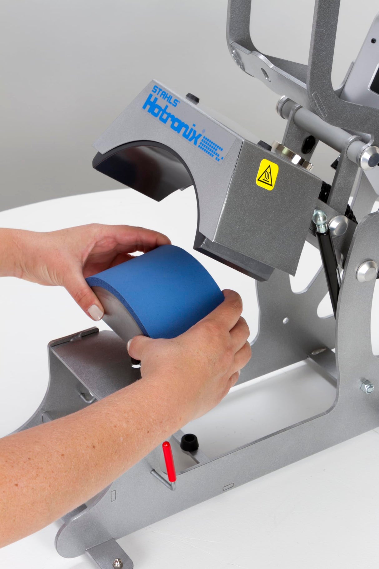 Stahls' Hotronix Auto Mag Cap Heat Press – Compact, High-Performance Heat Press for Hats and Caps with Auto-Open Feature Stahls'