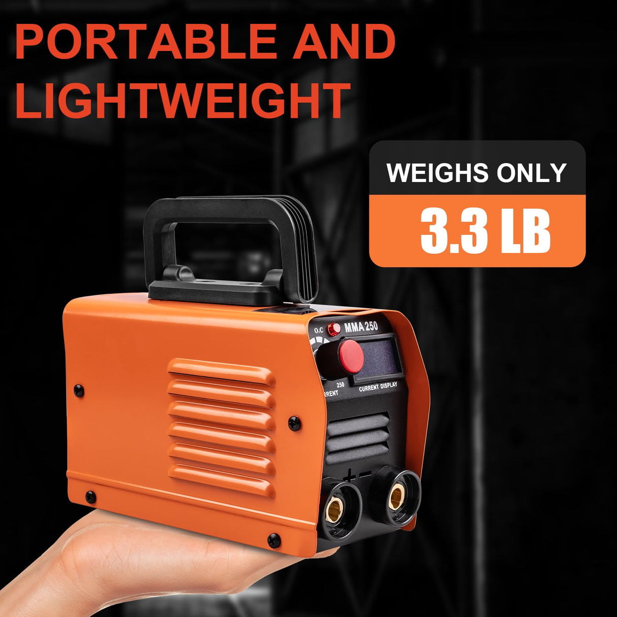 Siasky Mini Welding Machine, Upgraded Welder Machine 110V, Portable Stick Welder MMA-250A, IGBT Inverter Welder with Hot Start, Arc force, Anti-Stick Siasky