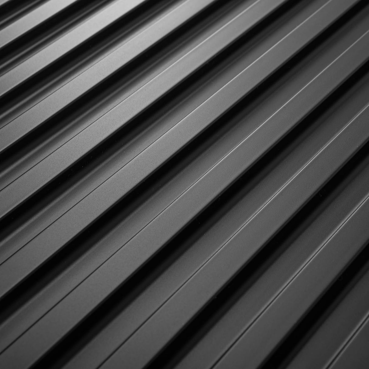 Art3d 12-Pack Slat Design 3D Wall Panels for Interior Wall Decor, 2x4 FT PVC Decorative Drop Ceiling Tiles - Black Art3d