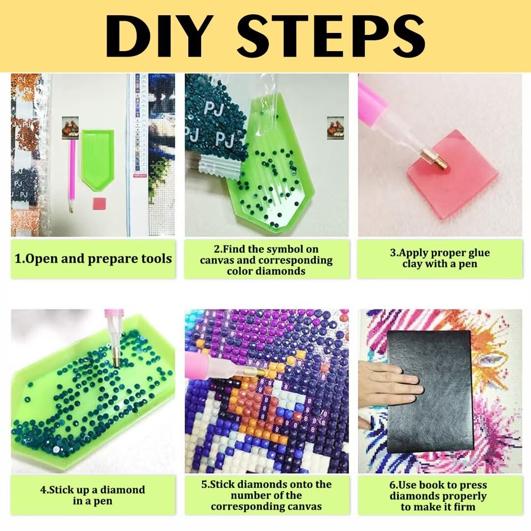 Pzecaru Girl Softball Diamond Art Kits for Adults,5D Be Strong When You are Weak DIY Full Drill Diamond Painting Kits for Beginner,Premium Gem Dots Home Wall Decor Gift 8X12 Inch Pzecaru