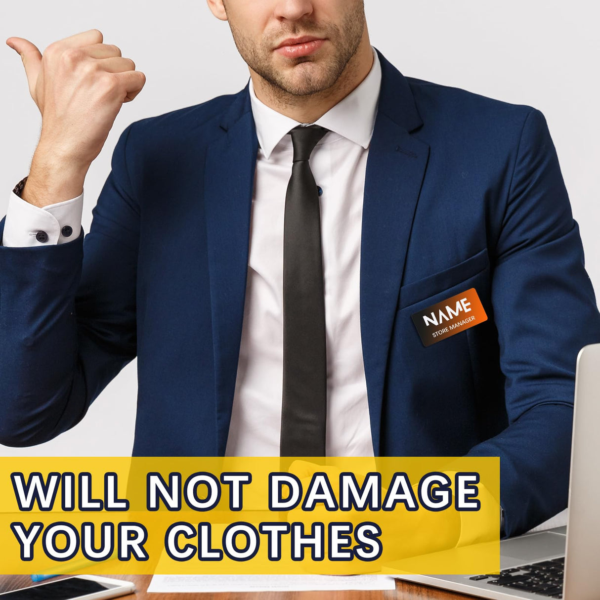 25 pcs Sublimation Name Tags,1.5 x 3 Inch Metallic Aluminium Sublimation Name tag Blank Magnetic Name Tags,Sublimation Name Badge Blanks Reusable Name Tags LIZOIDZSM