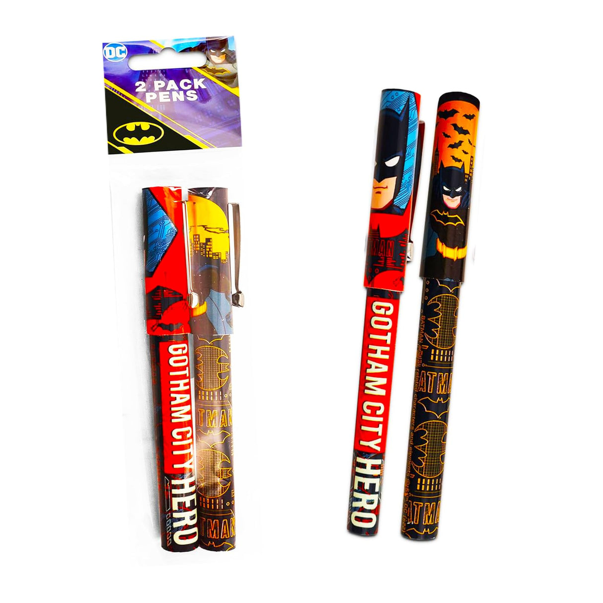 Batman Jigsaw Puzzle for Kids and Adults - Bundle with 500 Piece Batman Puzzle Assorted Style Plus Batman Pen, Batman Stickers, and More | Superhero Puzzles Set BATMAN