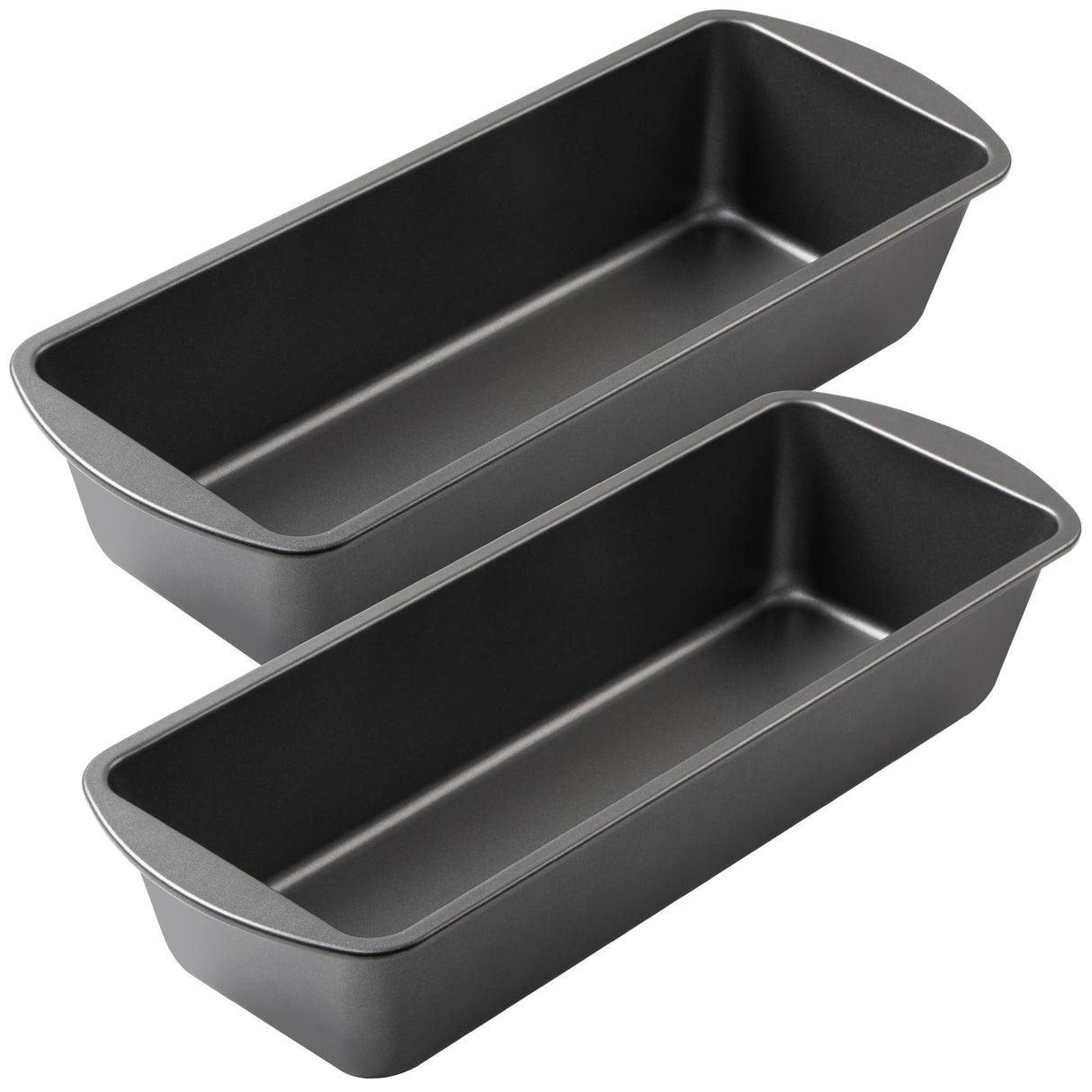 Extra Large Bread Pan, 13" x 5" Long Loaf Pan, Nonstick Baking Pan, Rectangular Loaf Tin, Set of 2 Tiawudi