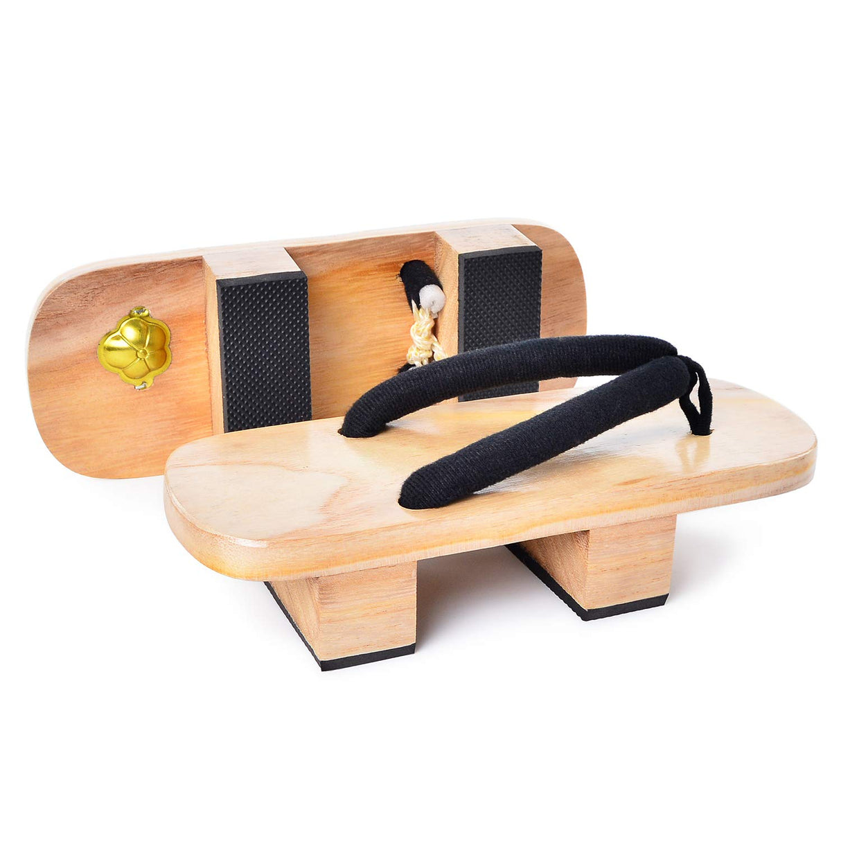 Japanese Wooden Clogs Sandals Japan Traditional Shoes Geta With Tabi Socks (US 8/25.5cm) Azumasun