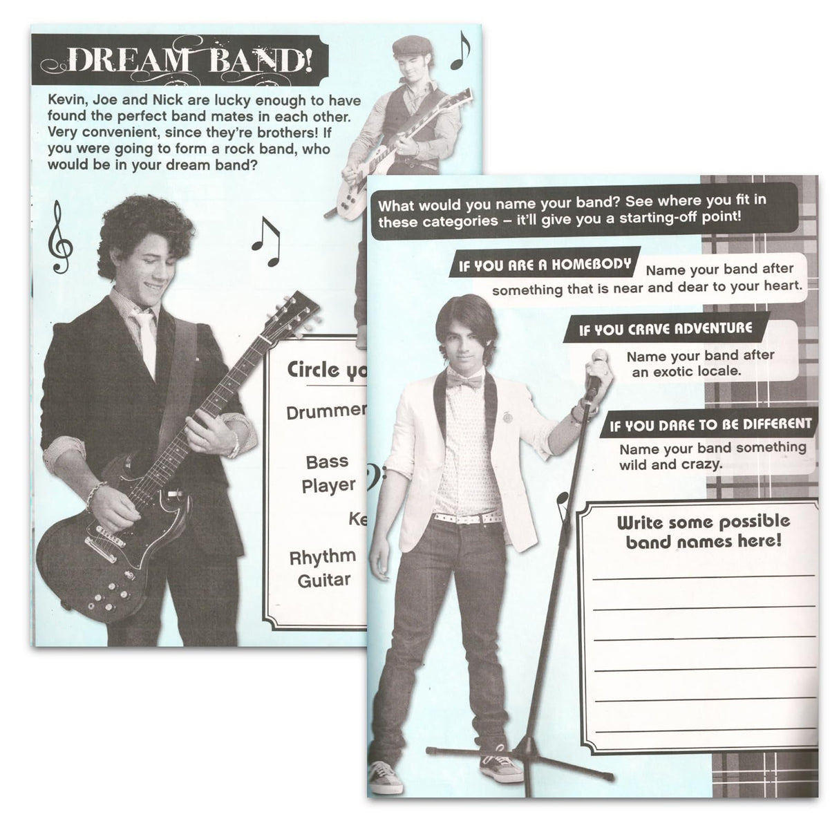 Disney Channel Stars Coloring and Activity Set - 3 Pc Bundle with Hannah Montana and Jonas Brothers Activity Books with Coloring Pages, Posters, More | Kids Pop Music Coloring Activity Set