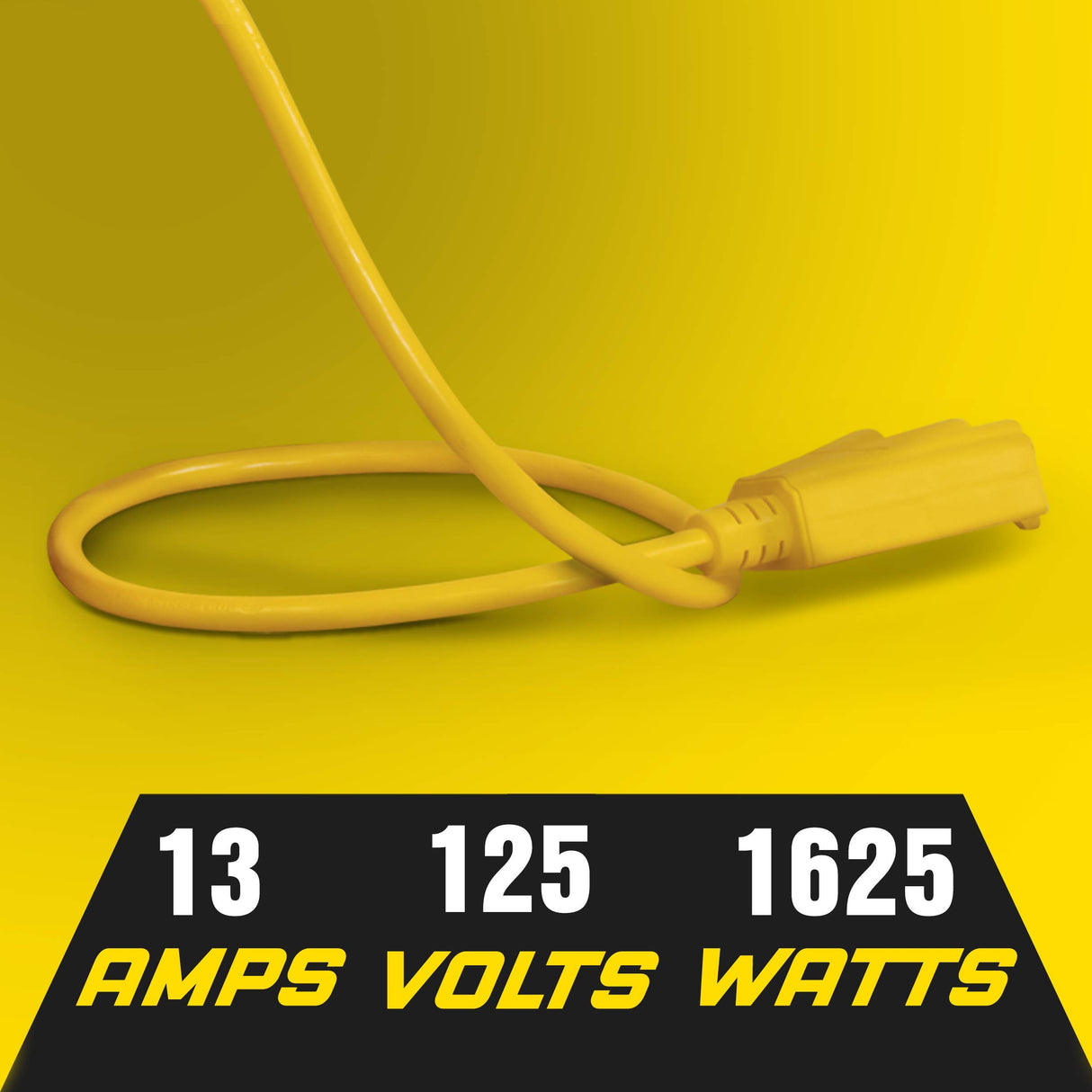 ReelWorks Extension Cord Reel Retractable, 14AWG x 40' Ft 3C SJT, Wall Mount Kit, 3 Outlet/Triple Tap Connector ReelWorks