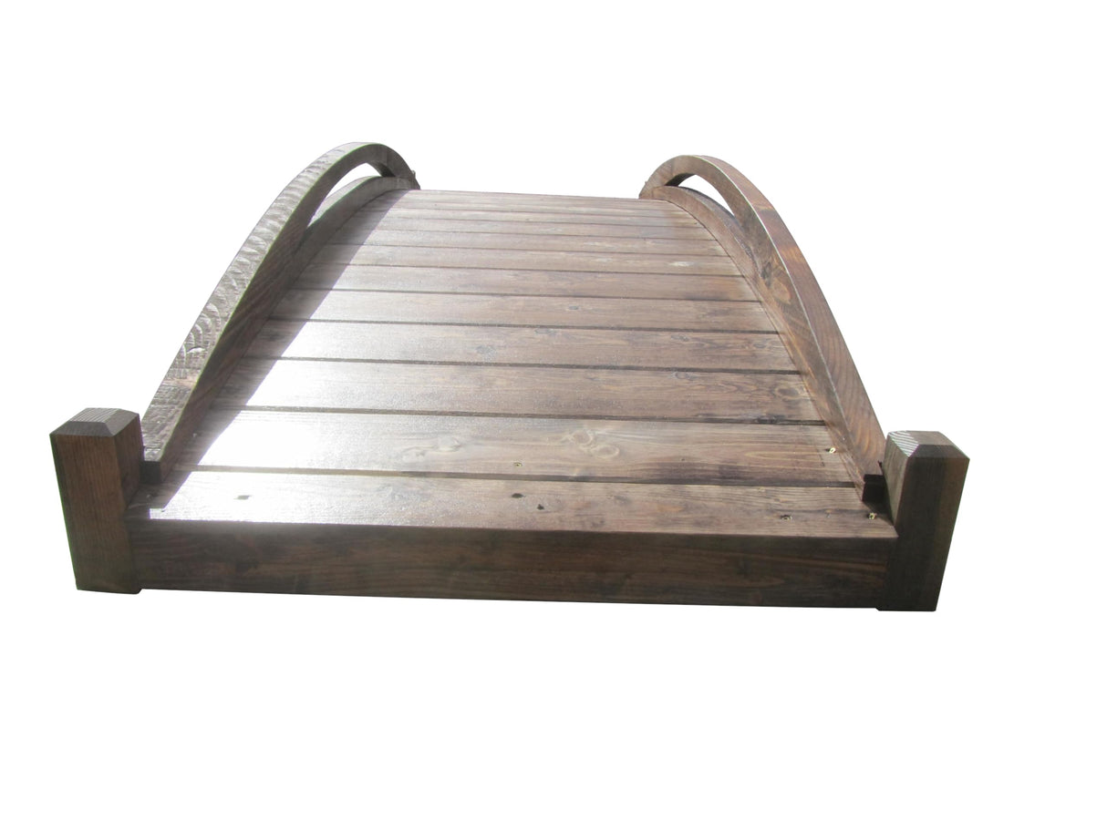 SamsGazebos Basho Garden Bridge 8 ft SamsGazebos