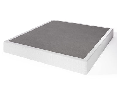 RLDVAY Full-Size Box-Spring, 5 inch Low Profile Only, Heavy Duty Metal Box Spring Full with Fabric Cover, Easy Assembly, Non Slip, Noise Free