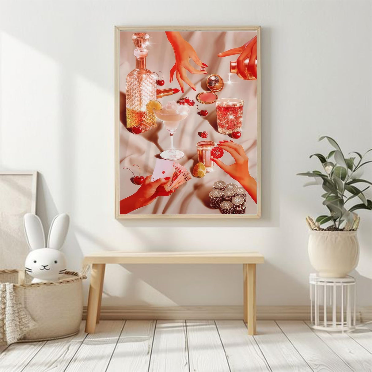 KICHANG White Retro Diamond Painting Diamond Art Kits for Adults,5D Diamond Art Crafts,Round Full Drill Diamond Dots Diamond Art Kits for Home Decor&Gift-11.8x15.7in KICHANG