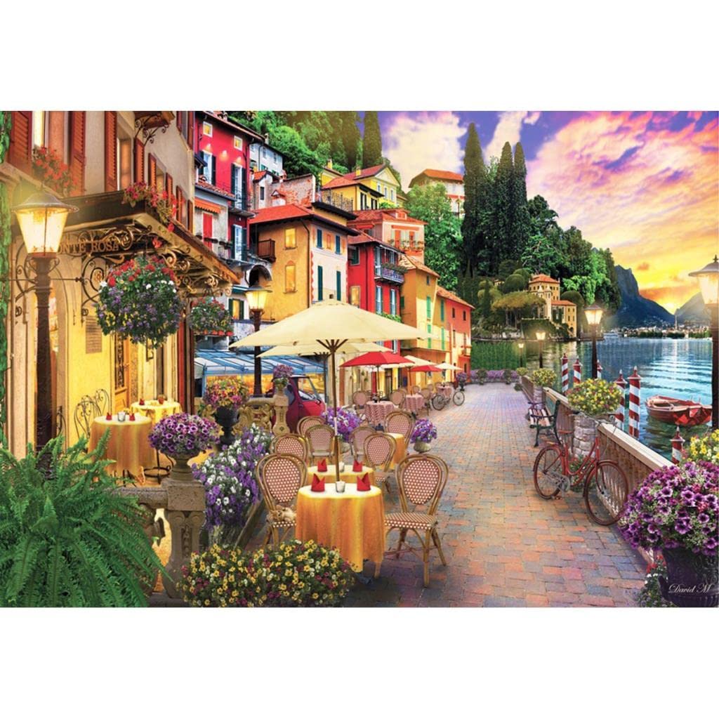 Anatolian Puzzle - Lake Como, 2000 Piece Jigsaw Puzzle, Code: 3944, Multicolor Anatolian