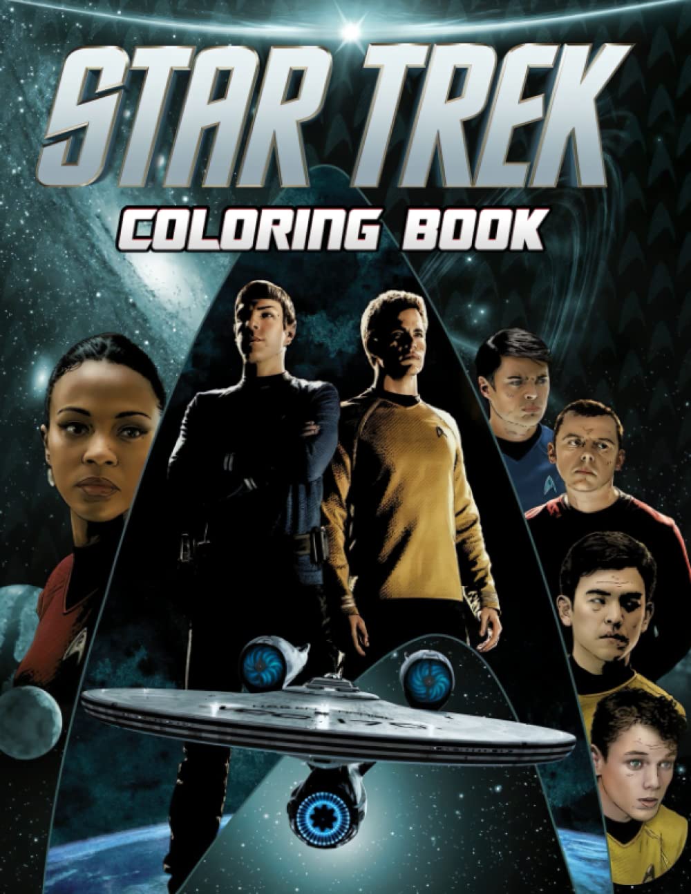 Star Coloring Book: Enchanting The Ultimate Trek Special A Books For Adult And Kid Majosta