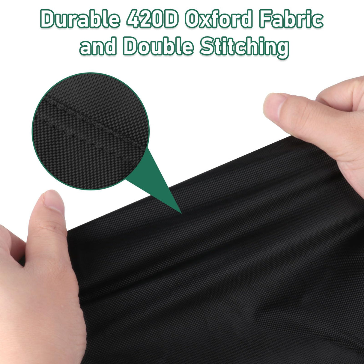 Iptienda Papasan Chair Cover, 40inch Waterproof Egg Chair Cover with Zipper for Wicker Oversized Papasan Chair/Bowl Chair, Black-40"W x 40"D x 36"H Iptienda