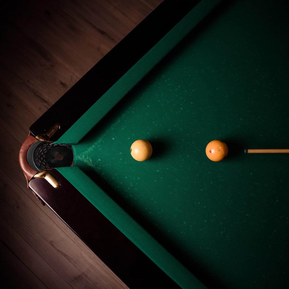 Eorbow 6 Pack Pool Table Pockets, Heavy Duty Billiard Set Including 4 Corner and 2 Side Pockets Eorbow