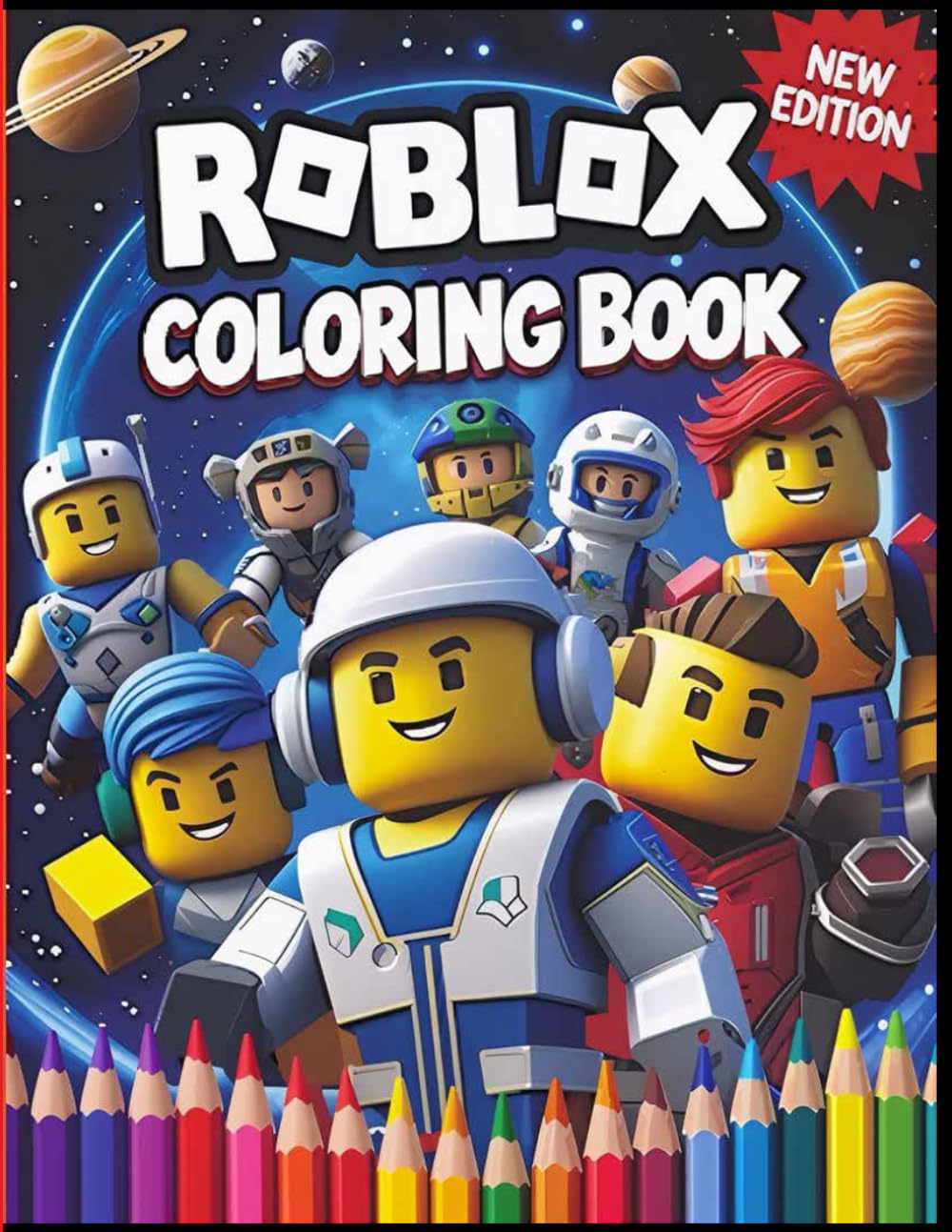 COLORING BOOK: 100+ Coloring Pages To Have Fun And Relax, Great Idea Gift For Cartoon Fans RO-BLOX Majosta