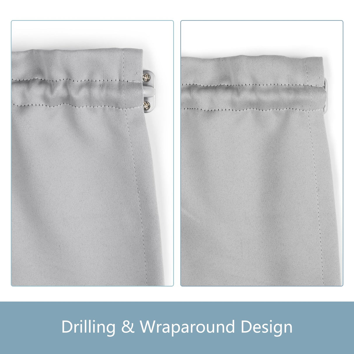 TYRON 2 Pack Screwed Sash Curtain Rod Adjustable 18-30 Inch, 3/8 In. Diameter, French Door Curtain Rods (Nickel) TYRON TYRON