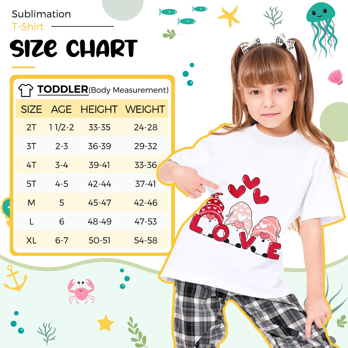 5 Pieces Toddler Blank Sublimation T-Shirt Modal Crew Neck Short Sleeve T-Shirt for Kids Baby Children Youth Tye Dying (3T) JenPen