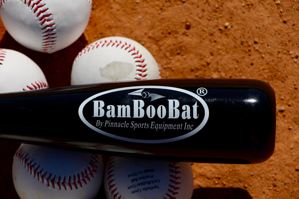 BamBooBat BAMBOO BATS HBBB18TM 18 Inch, White/Black (HWbb18TR) BamBooBat