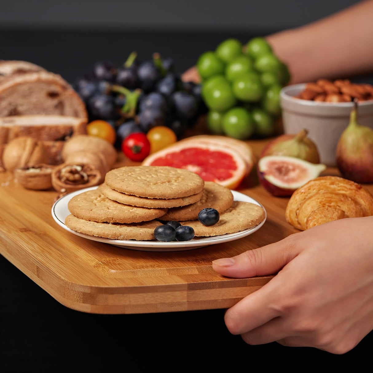 30 x 20 Inch Extra Large Bamboo Cutting Boards - BEZIA 3XL Stove Top Cover Chopping Board - Meat Cutting Board for BBQ - Turkey Carving Board - Extra Large Charcuterie Boards with Juice Groove BEZIA