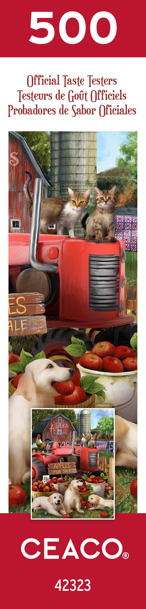 Ceaco - Official Taste Testers - 500 Piece Jigsaw Puzzle Ceaco