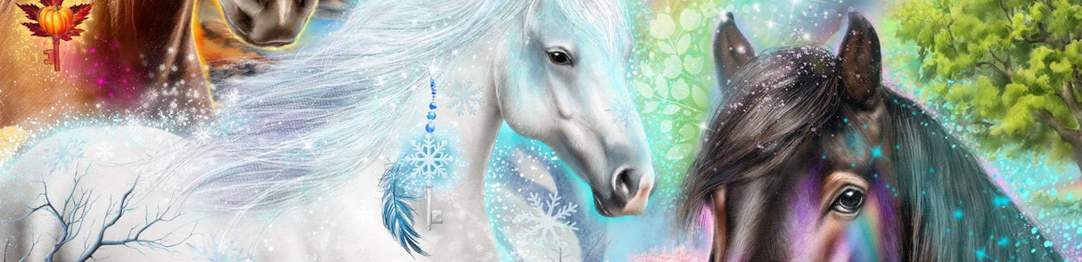 Ceaco - A Season for Horses - 500 Piece Jigsaw Puzzle Ceaco