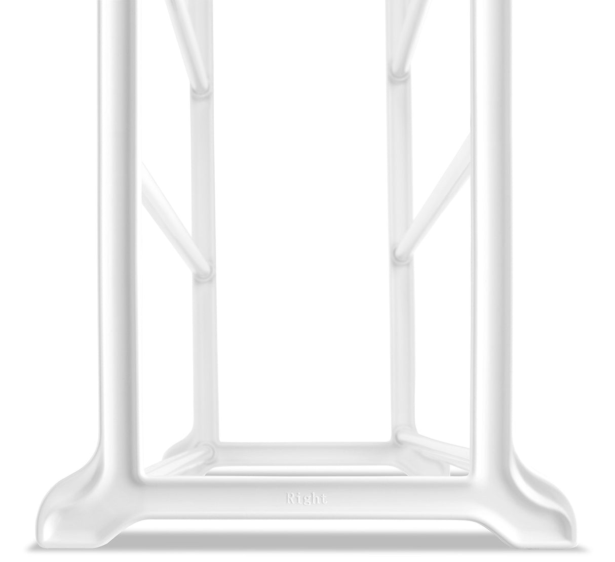 Whitmor 4 Tier 20 Pair Floor Shoe Rack - White Whitmor