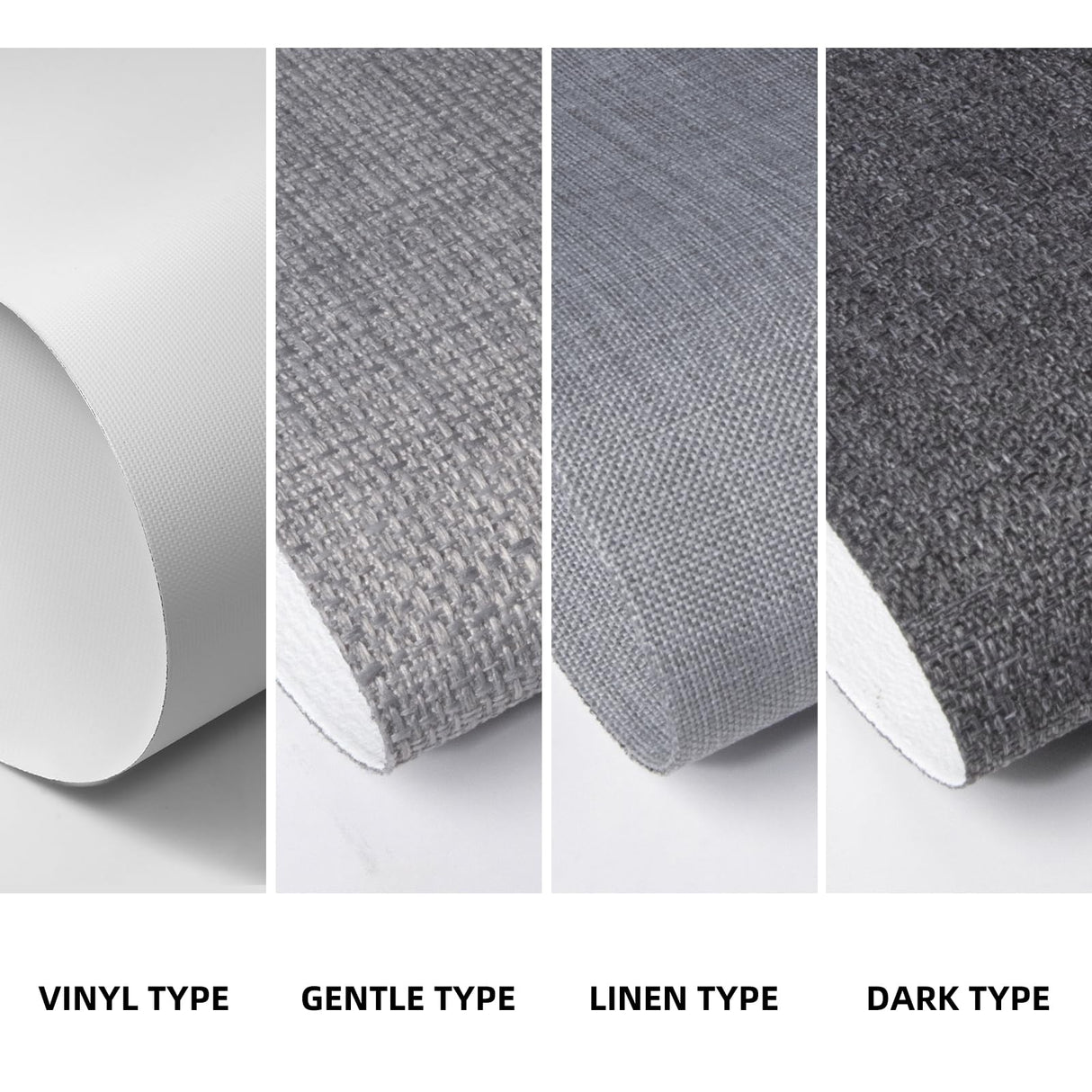 WEFFORT Motorized Blind,Work with Homekit Thread-Enabled, 100% Blackout Smart Shades with Remote Control, Electric Roller Shade,Multi-Color Samples WEFFORT