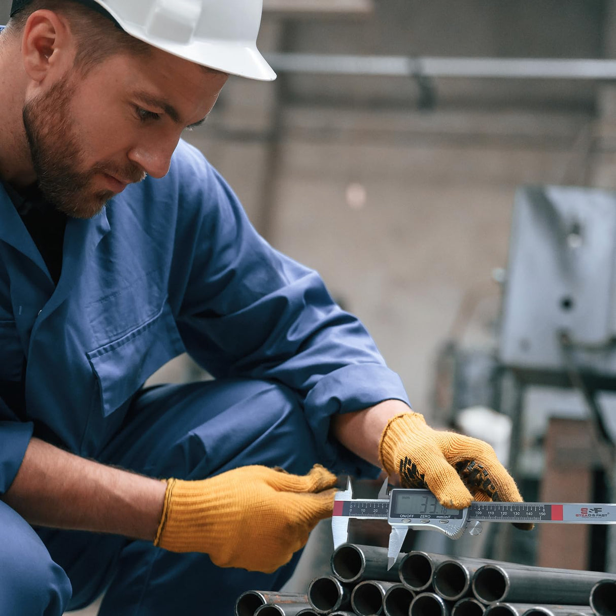 Digital Calipers Measuring Tool 6 inch, Micrometer Caliper Digital, Vernier Caliper Stainless Steel to Measure Inch Fractions Millimeter by S&F STEAD & FAST S&F STEAD & FAST